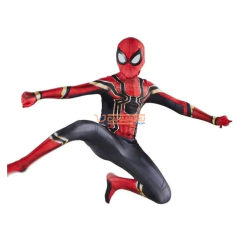 FANTASIA HOMEM ARANHA FERRO DOURADA INFANTIL/ADULTO - loja online