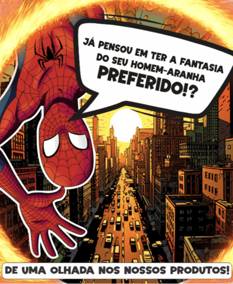 Imagem do banner rotativo CARAMURUSHOP - Loja de fantasias e Produtos a Pronta Entrega - Envio Rápido