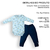 Conjunto Body Com Culote Suedine Estampado Boliche Upi Uli - comprar online