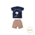 Conjunto Bebê Menino Azul Marinho Enzo Cachorrinho