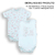 Kit Body 2 Peças Bebê Menina Suedine Estampado Upi Uli - comprar online