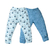 Kit 2 Peças Bebê Menino Culote Azul Esportes Upi Uli