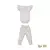 Conj. De Bebê Body C/ Culote Ribana Moni Aninha