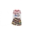 Conjunto Regata Short Bebê Menino Suedine Estampado Upi Uli