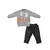 Conjunto De Bebê Longo Cinza Oliver - comprar online