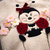 Conjunto Bebê Menina Plush Bordado Joaninha Upi Uli na internet