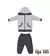 Conjunto De Bebê Cinza Upiuli