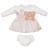 Vestido Com Calcinha Bebê Menina Suedine Coelhinha E Ursinha