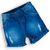 Shorts Saia Jeans Azul Infantil Menina Megan Upi Uli na internet