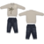Conjunto de Bebê Marfim Longo Caue