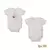 Kit De Bebê Body 2 Peças Suedine Noah