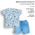 Conjunto Camiseta Frutas Bermuda Jeans Bebê Menino Upi Uli - comprar online