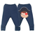 Kit de Bebê 2 Peças Culote Azul Bruno na internet