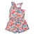 Macaquinho Infantil Menina Cotton Estamapdo Floral Upi Uli