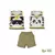 Conjunto De Bebê Regata Com Shorts Verde Joca