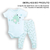 Conjunto Body Culote Bebê Menina Suedine Estampado Upi Uli - comprar online