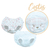 Kit 2 Tapa Fralda Bebê Menina Suedine Estampado Flor Upi Uli - comprar online