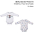 Kit 2 Body Bebê Menino Suedine Estampado Camping Upi Uli - comprar online