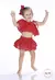 Conjunto Vermelho Curto Ana Beatriz