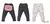 Kit de Bebê 2 peças Culote Preto Pedro