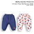 Kit Culote 2 Peças Bebê Menino Azul Bento Jeans Ursinho - Upi Uli