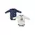 Kit Bebê Body 2 Peças Azul Marinho Edu