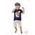 Conjunto Bebê Menino T-Shirt Short Suedine Estampado Upi Uli - comprar online