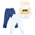 Kit 2 Peças Culote Bebê Menino Algodão Estampado Upi Uli na internet