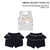 Conj. de bebê Regata C/ Shorts Cotton Luna - Upi Uli