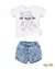 Conjunto Branco Curto Isabeli