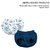 Kit 2 Tapa Fralda Bebê Menino Suedine Estampado Urso Upi Uli na internet
