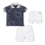 Conjunto De Bebê Azul Marinho Antonio Carlos