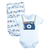 Kit 2 Body Bebê Menino Suedine Estampado Savana Upi Uli