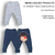 Kit de Bebê 2 Peças Culote Azul Bruno - Upi Uli