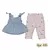 Conjunto Infantil Curto Cotton/Jeans Cecilia