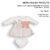 Vestido Com Calcinha Bebê Menina Suedine Coelhinha E Ursinha - comprar online