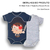 Kit 2 Body Bebê Menino Algodão Bordado Pirata Upi Uli - comprar online