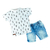 Conjunto Camiseta Números Bermuda Jeans Bebê Menino Upi Uli na internet