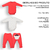 Kit Body Com Culote Bebê Menina Algodão Estampado Upi Uli - comprar online
