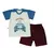 Conj. Infantil Curto T-Shirt Meia Malha Chino Highway