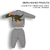 Conjunto Infantil Menino Longo Inverno Cinza Iran Dinossauro na internet