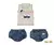 Conjunto de bebê Regata C/ Tapa Fralda Malha Naturalinho/ Jeans Enzo