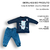 Conjunto Blusa Longa Azul Calça Jeans Bebê Menino Upi Uli - comprar online