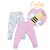 Kit 2 Culote Bebê Menina Suedine Estampado Floral Upi Uli na internet