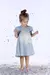 Vestido De Bebê Jeans Giovanna