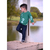 Conjunto Infantil Menino Moletom Jeans Estampado Upi Uli - comprar online