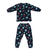 Conjunto Infantil Menino Inverno Algodão Azul Marinho Dino
