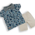 Conjunto Camisa Camuflada Shorts Cinza Bebê Menino Upi Uli na internet