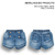 Shorts Saia Jeans infantil Baby e Girl Paula - comprar online