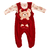Macacão De Bebê Com Body Vermelho Elisa - comprar online